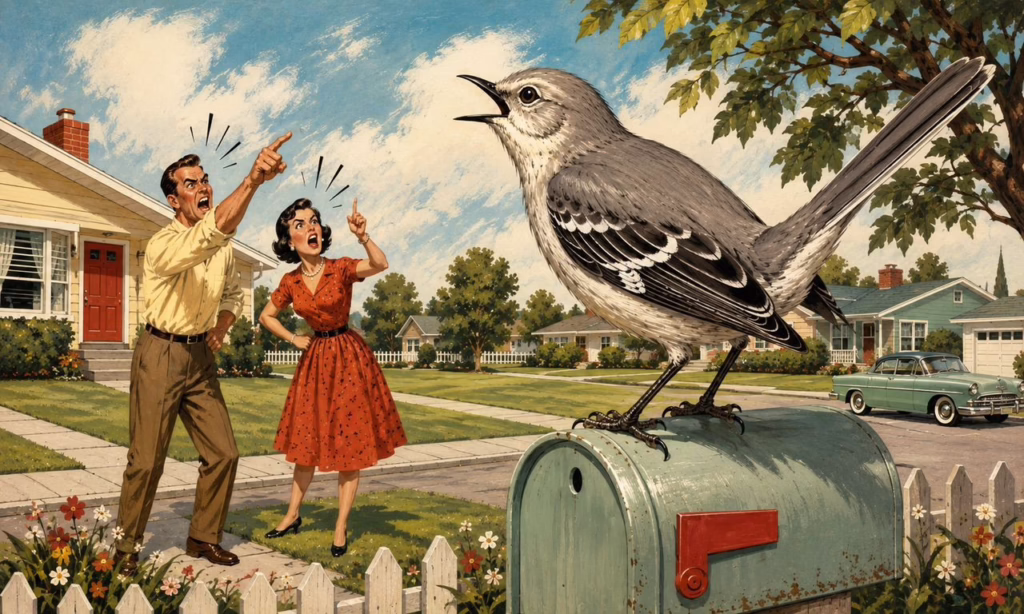 Good Day Mockingbird — A weekly zine of AI fiction