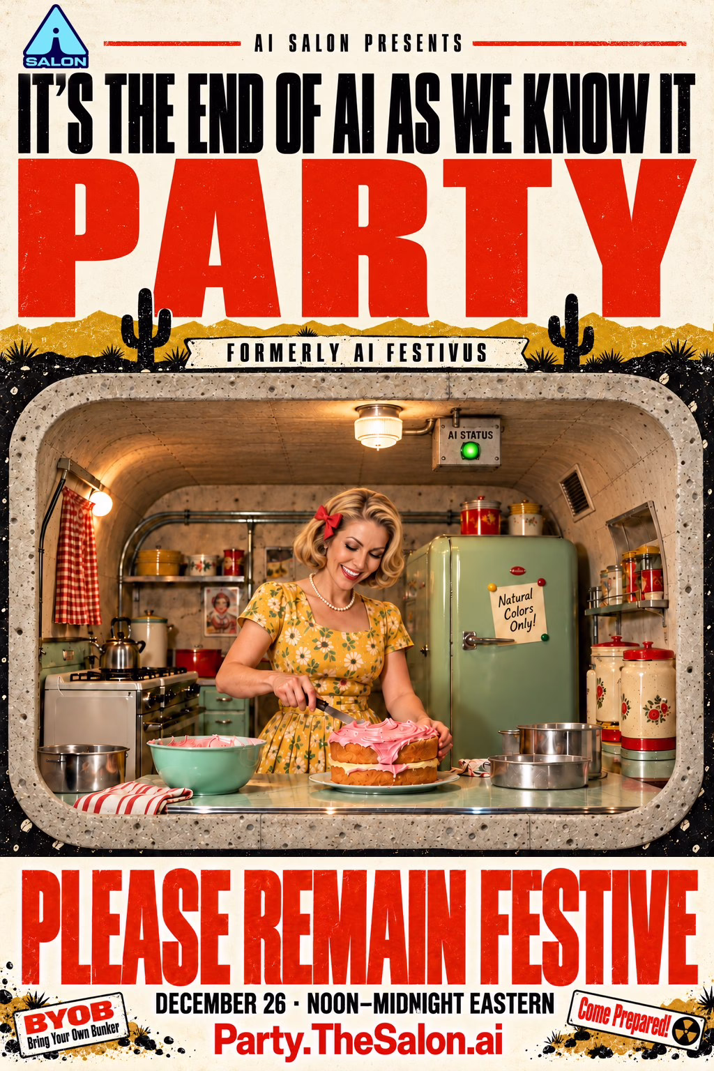 Please Remain Festive poster